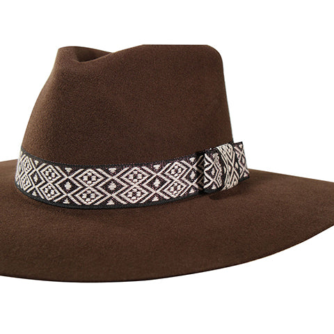 Shimmery Flakes Multi Color Stretch Hatband #6267