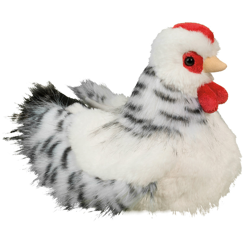 Salty Black & White Hen