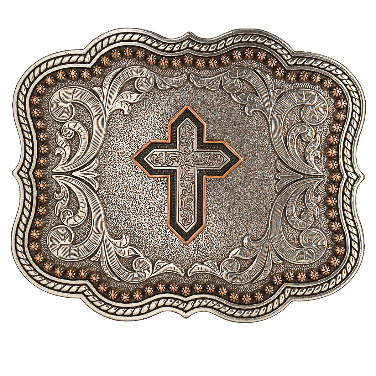 Nocona Cross Belt Buckle #8452