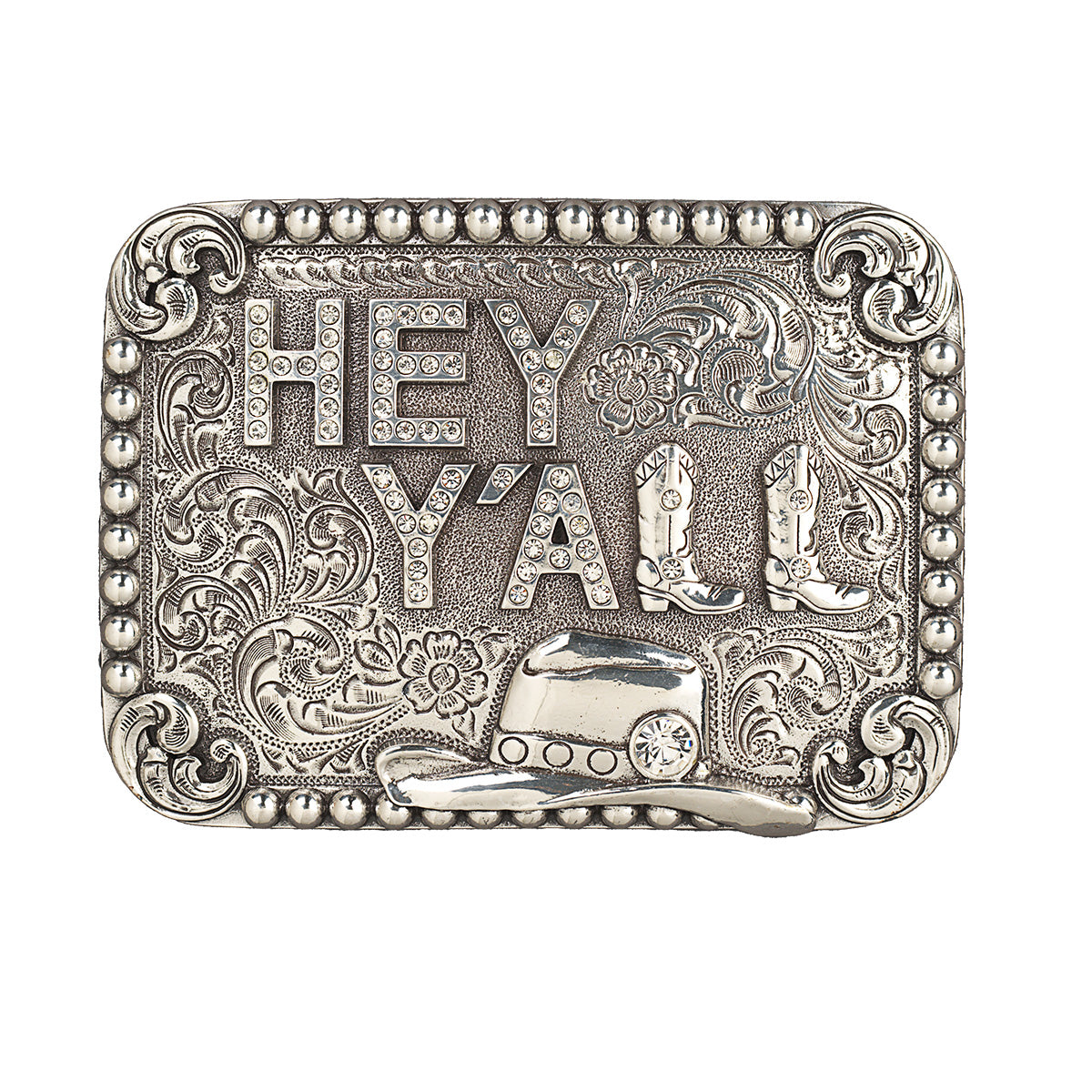Blazin Roxx Hey Y'all Belt Buckle #8464