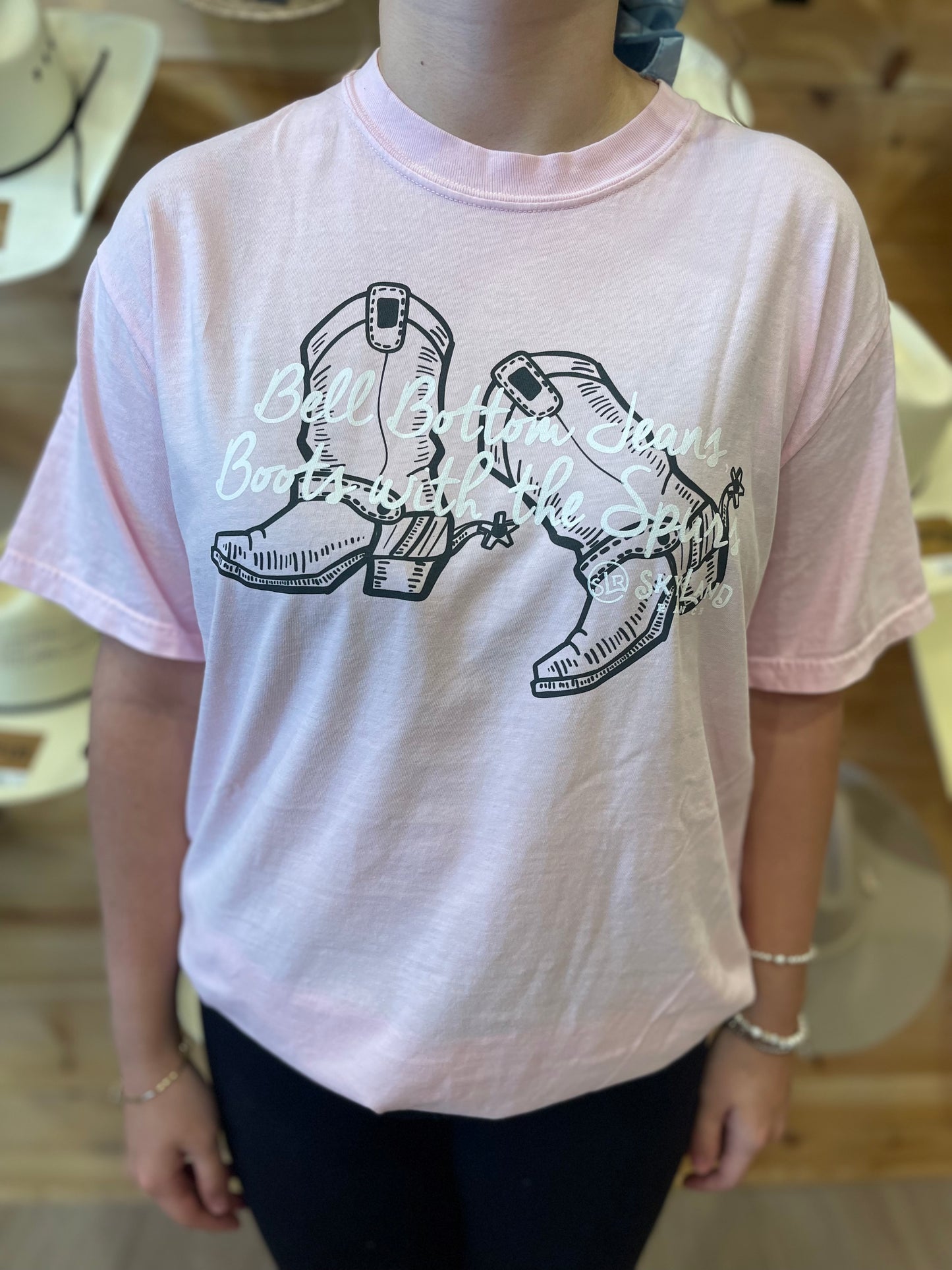 SkyLand Bell Bottoms T-Shirt