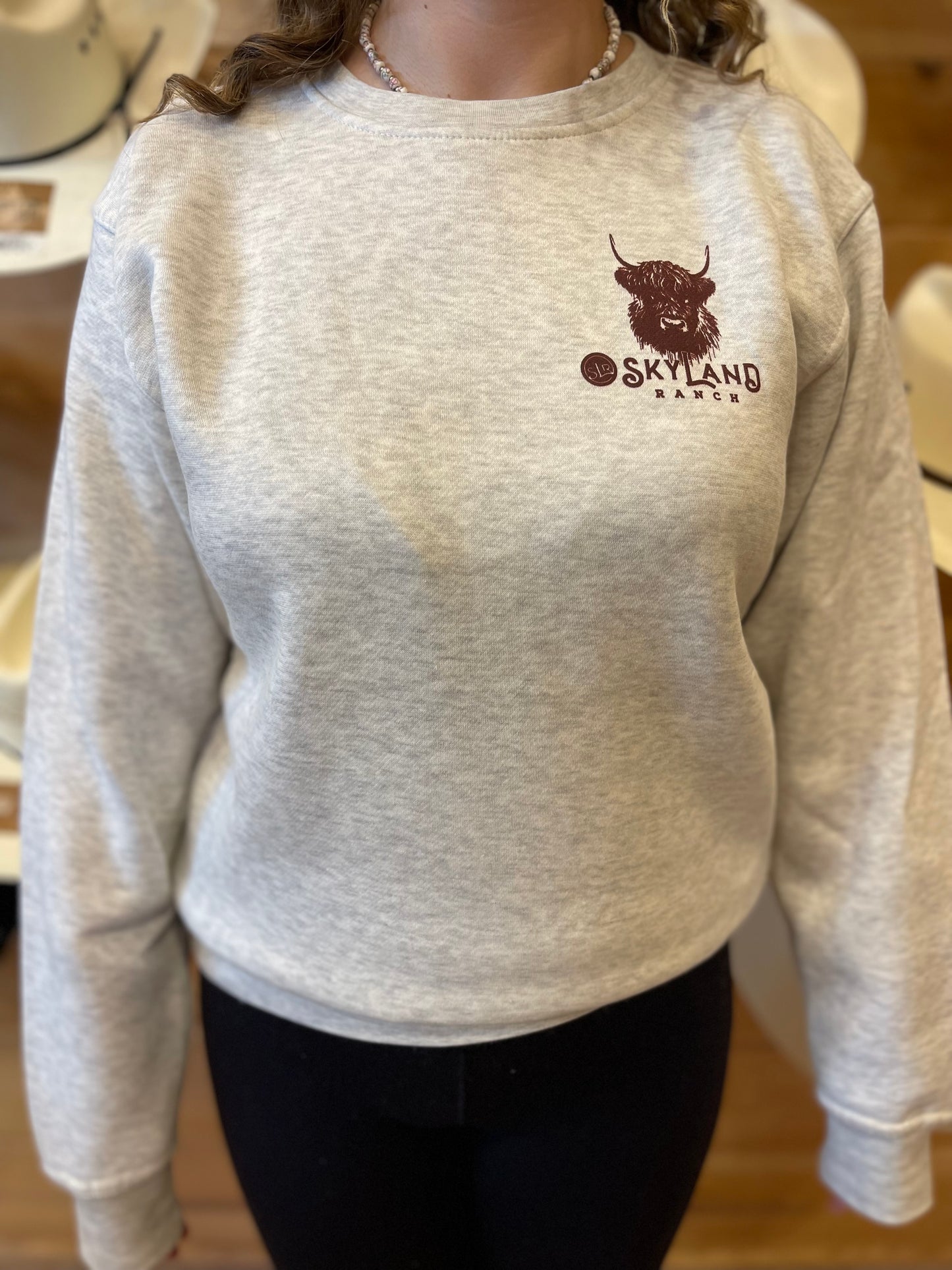 DOZER Highland Cow Crewneck