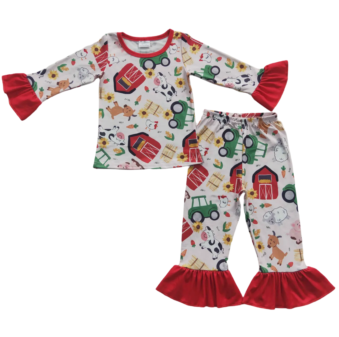 Farm Red PJ Set