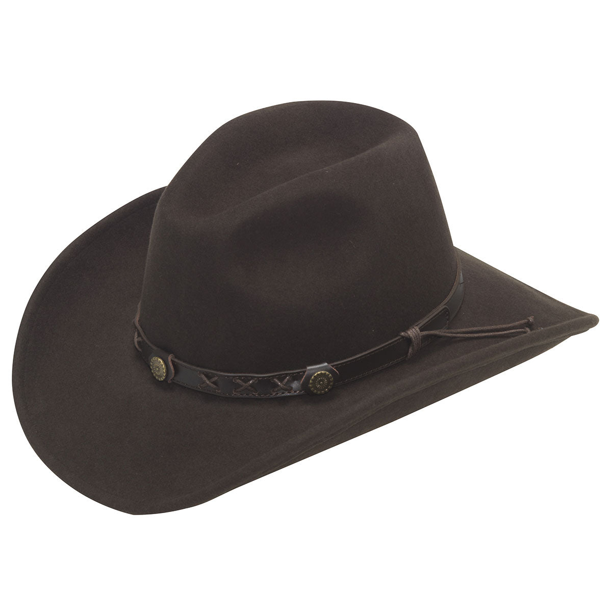 Twister Youth Brown Crushable Cowboy Hat med-xl#5528-#5530