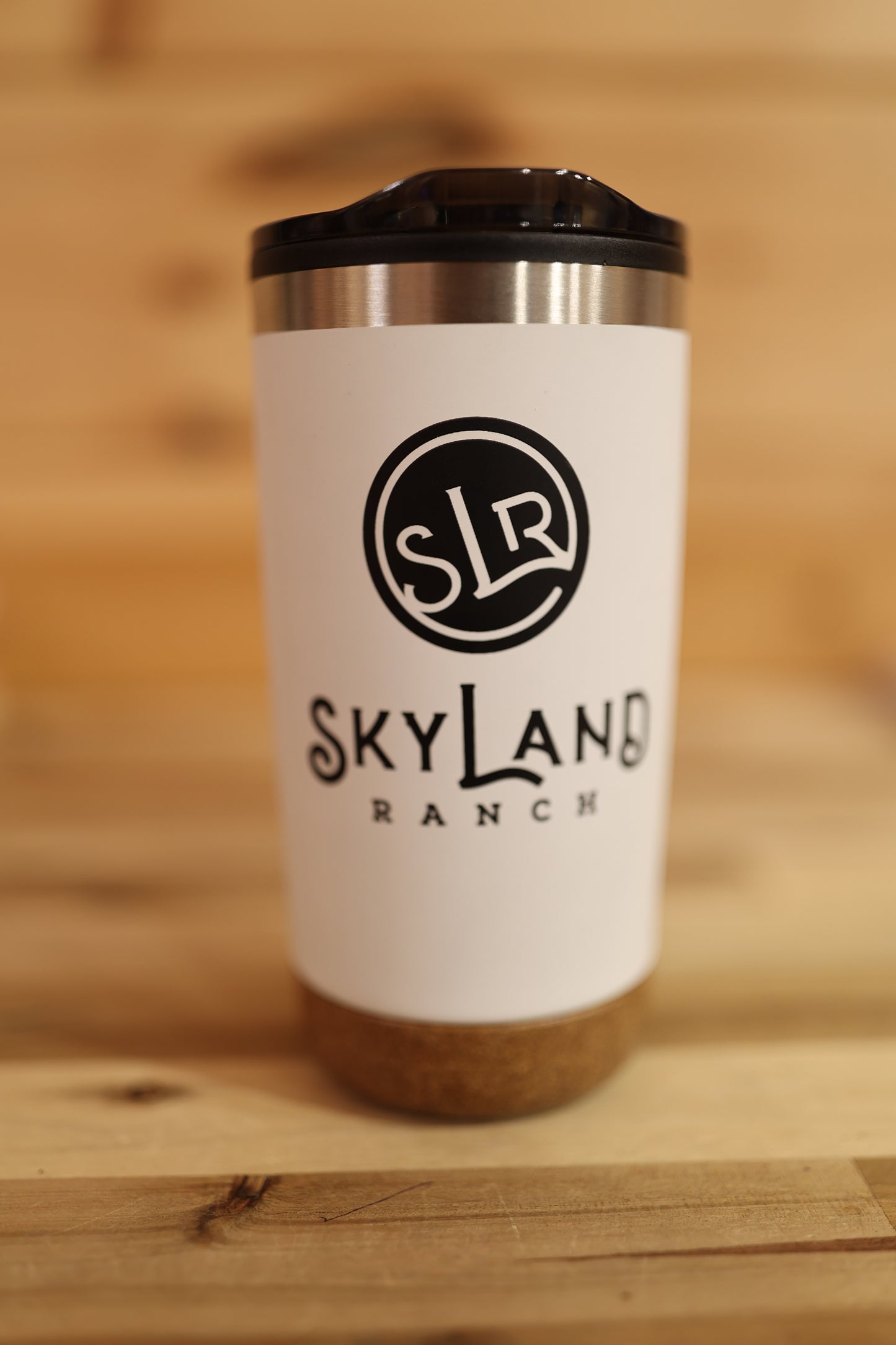 Skyland Ranch Logo Cork Tumbler #3977