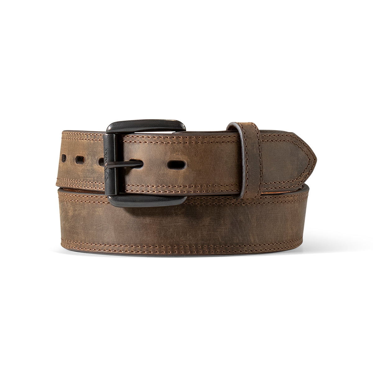 Ariat Brown Dark Nickel Leather Belt starts with size32" #7067,size34-46 in numerical order. 34" #1622