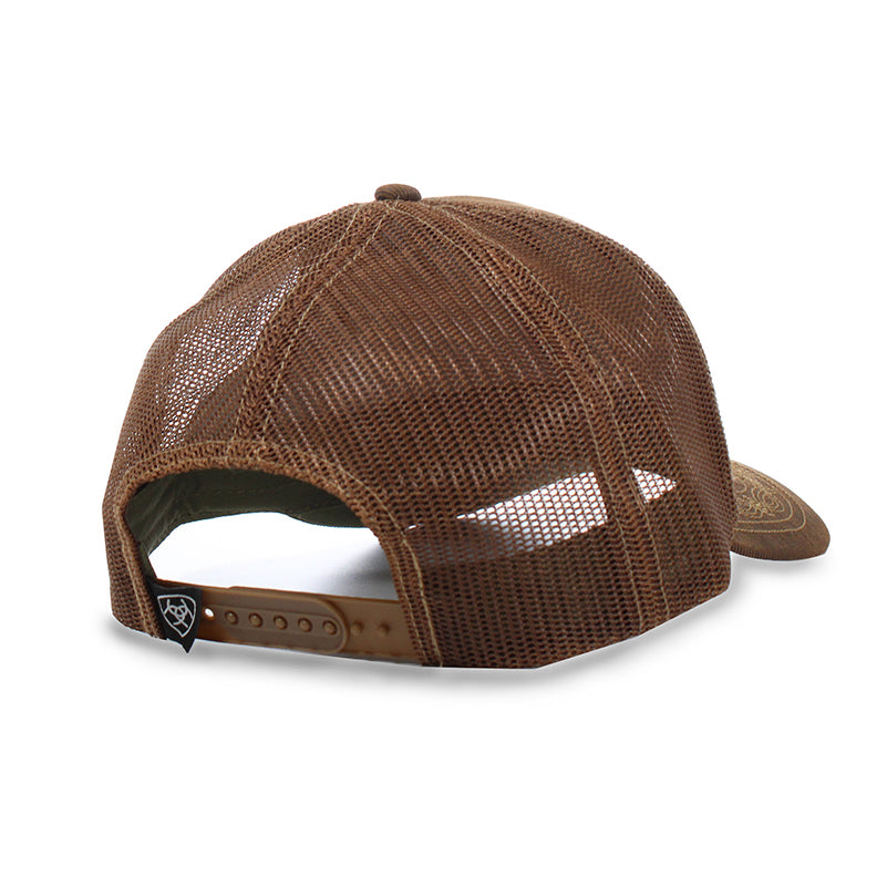 Ariat Vintage Brown Shield Logo Cap #6369
