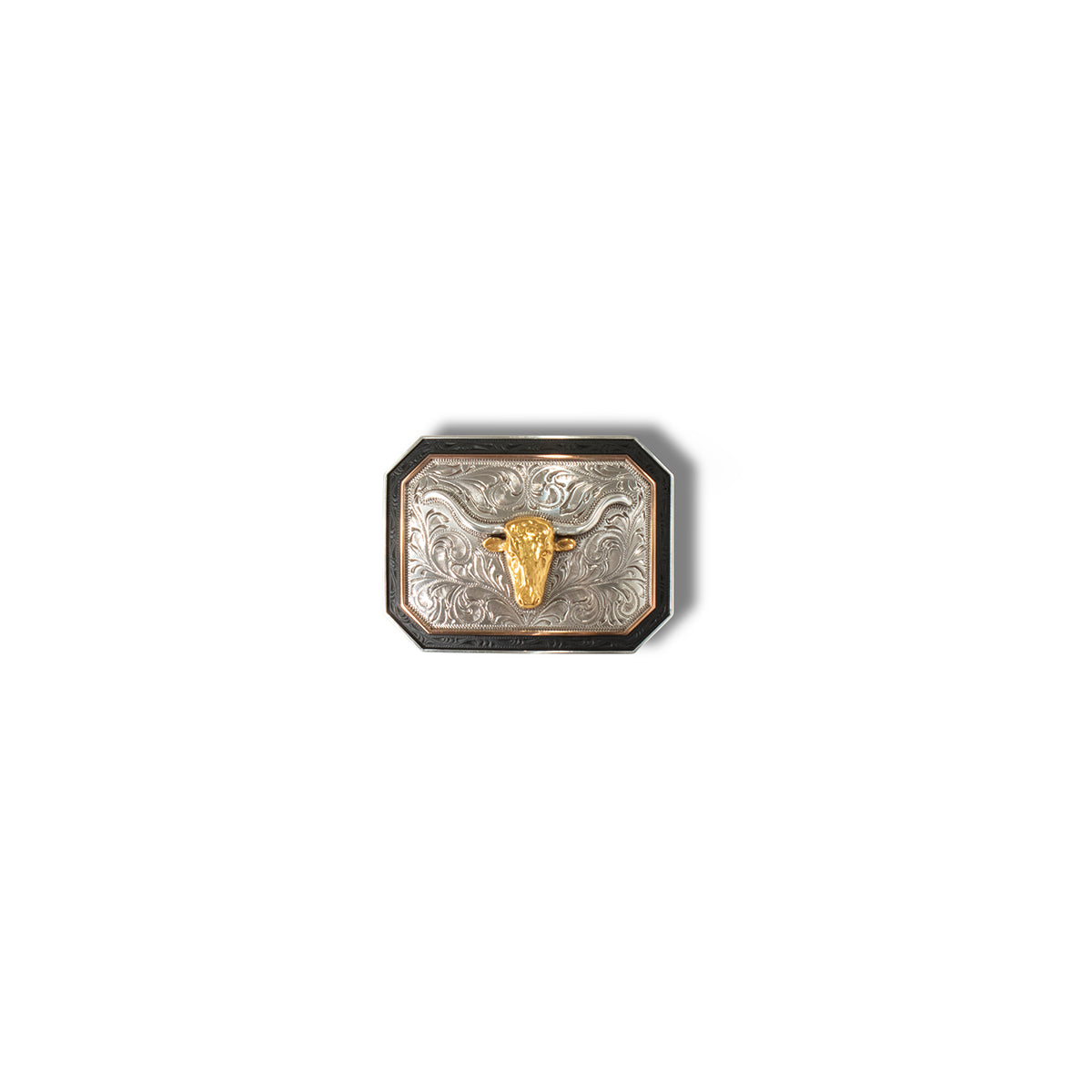 Ariat Antique Longhorn Belt Buckle #8476
