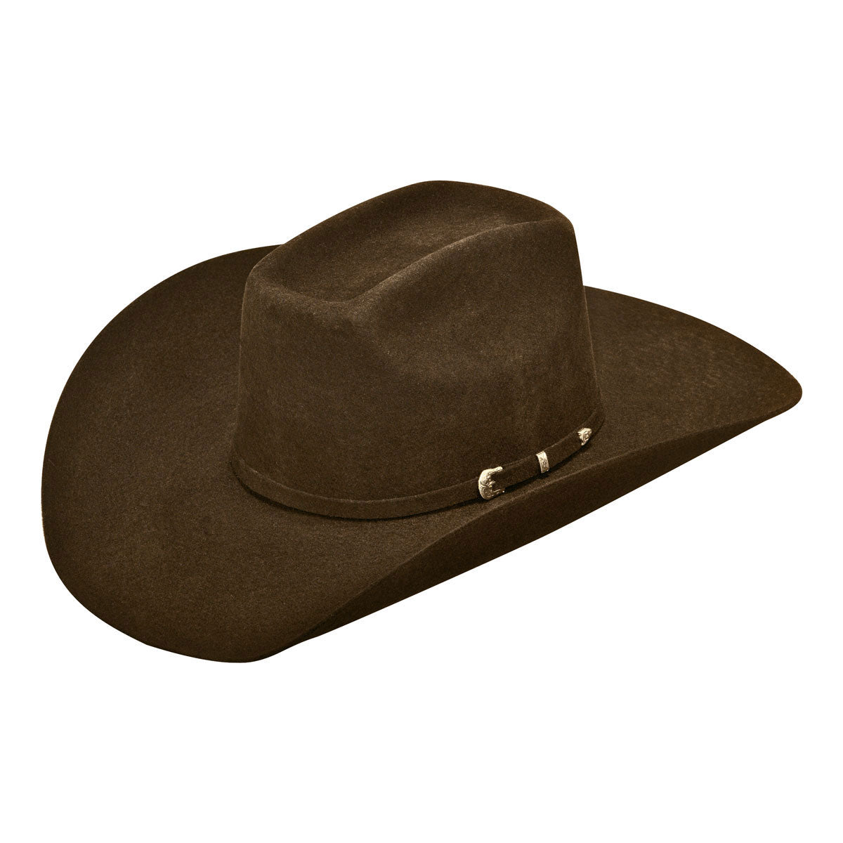 Ariat Brown Wool Cowboy Hat sizes 6-7/8"-7-5/8" #5540-#5546