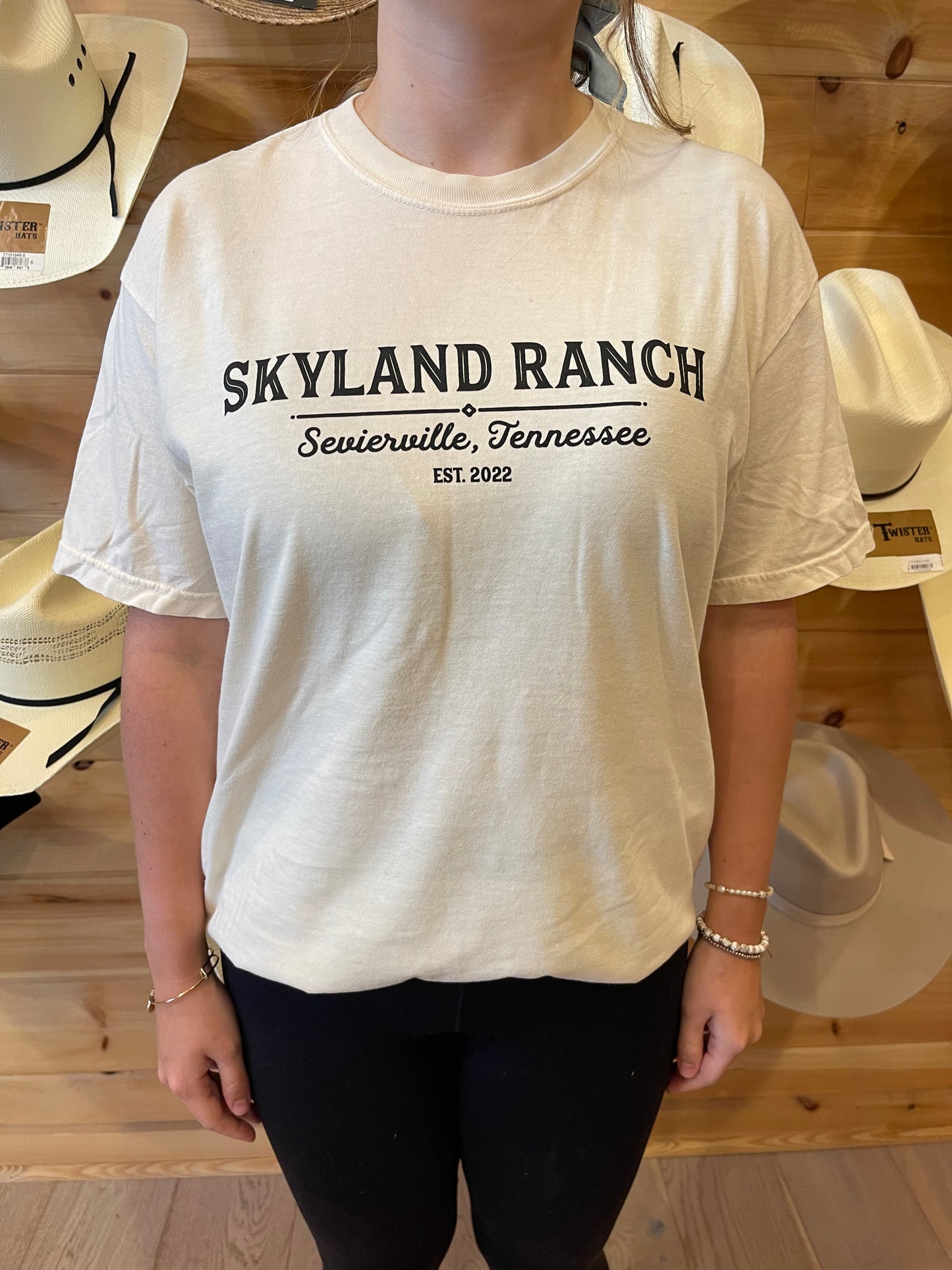 SkyLand EST.2022 T-Shirt Ivory