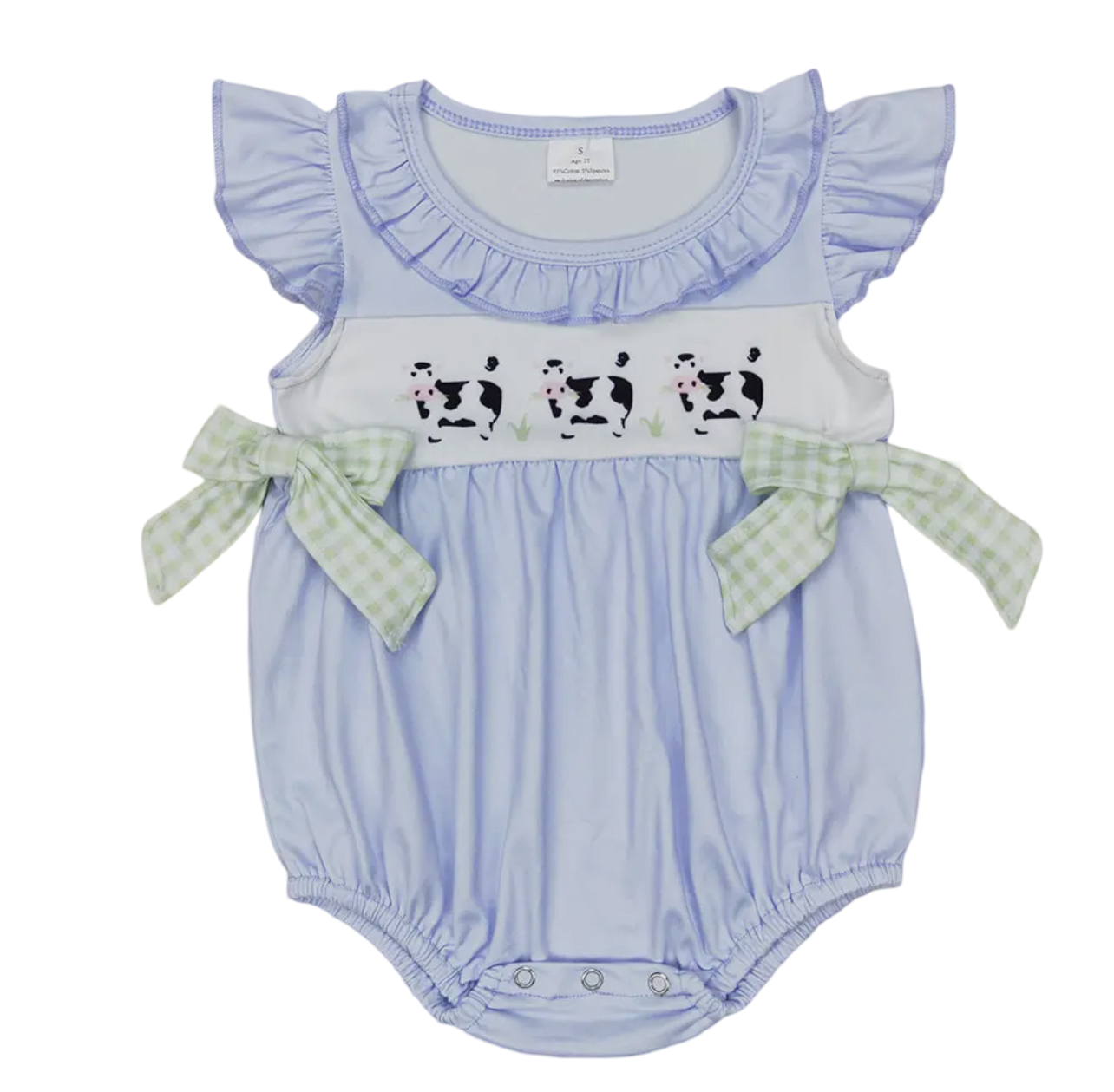 Baby Cows Bow Bubble