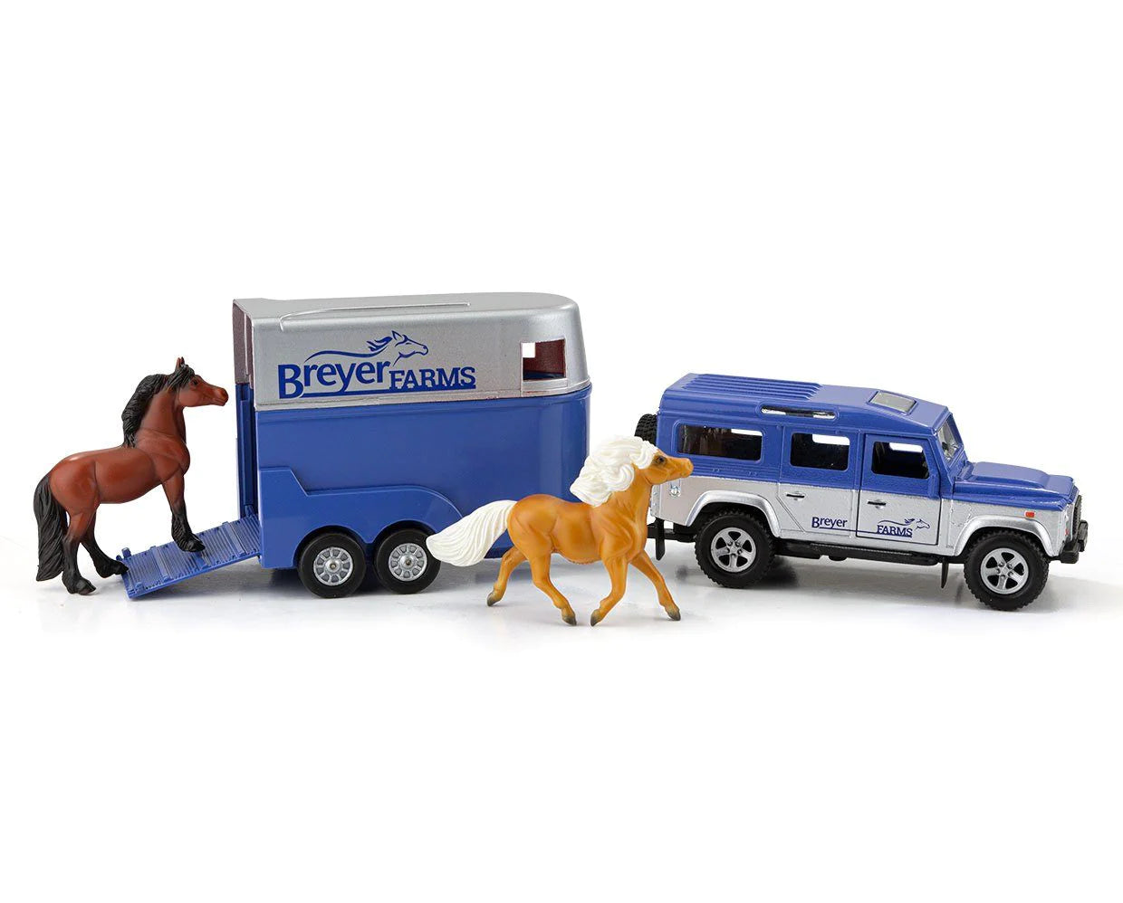 Breyer Land Rover & Tag-A-Long Trailer #3985