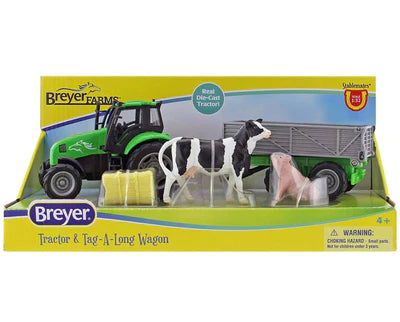 Breyer Farms Tractor & Trailer #3984