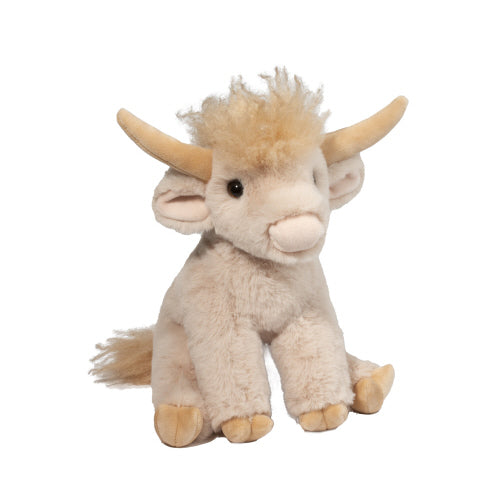 Laddie Cream Highland Cow Soft