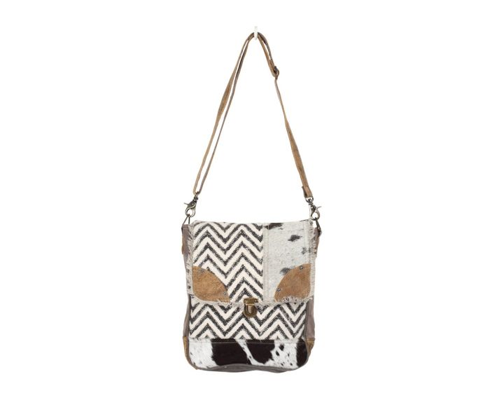 Myra Bag Rug & Patches Design Shoulder Bag #5967