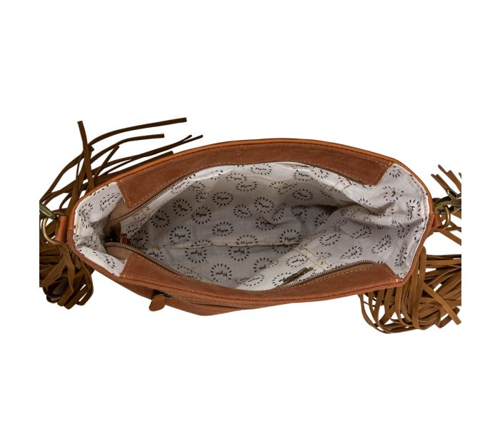 Myra Bag Sedona Star Fringed Shoulder Bag #8554