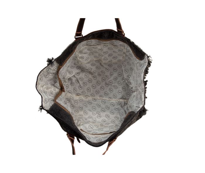 Myra Bag Rosalinda Cross Stitched Weekender Bag #8561