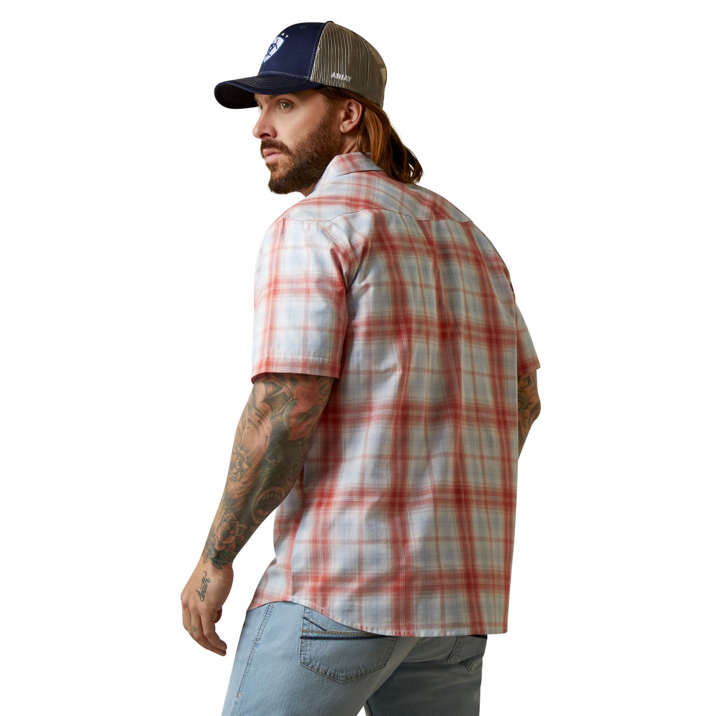 Ariat Mens Harter Retro Fit Shirt size sm.-2x,#2768-2772