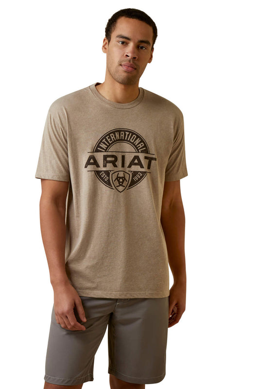 Ariat Men's Center Fire Short Sleeve T-Shirt Tee small-XX large #2793-2797