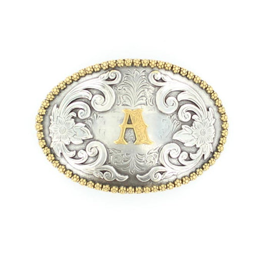 Nocona Initial Belt Buckle A-M#8425-#8436 N#8852 P-W#8437-#8441