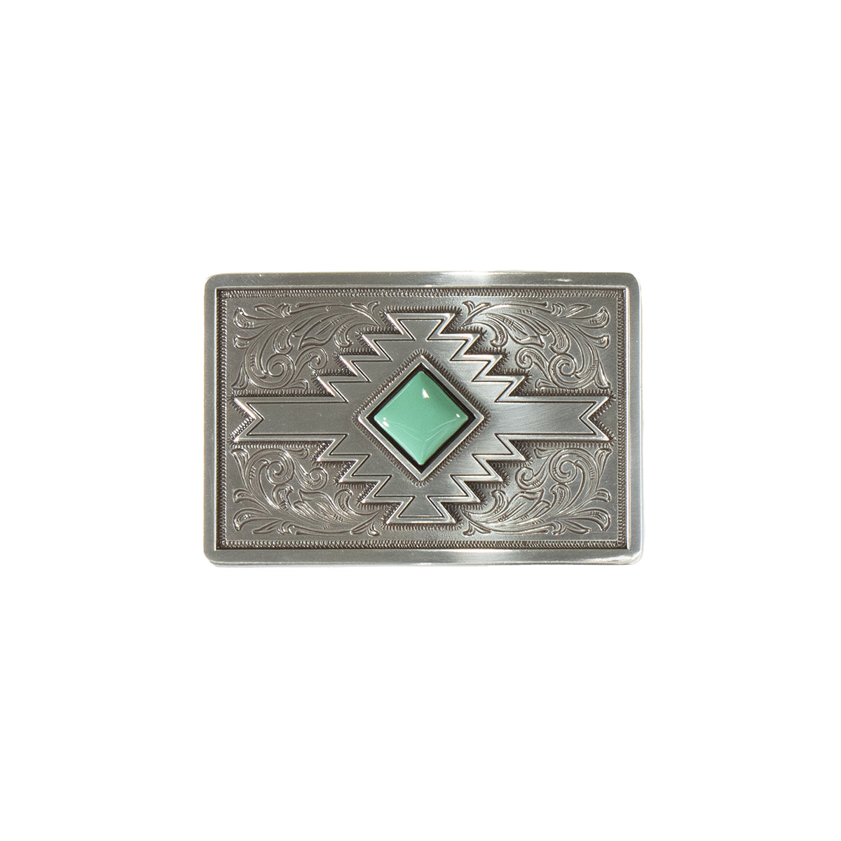 Blazin Roxx Turquoise Stone Belt Buckle #7164