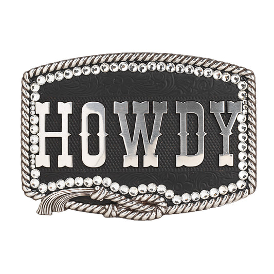 Nocona Howdy Belt Buckle #8458