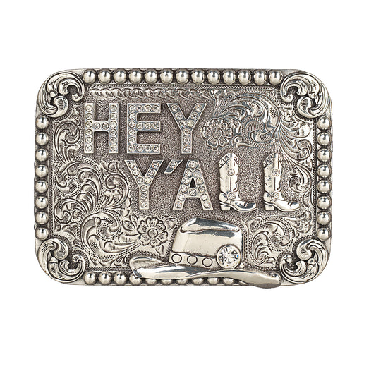 Blazin Roxx Hey Y'all Belt Buckle #8464