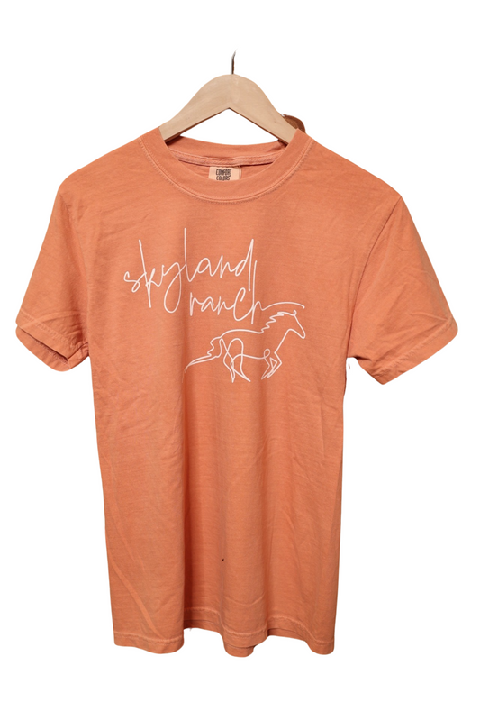 Skyland Ranch Comfort Colors Terracota T-Shirt sm-3x#7286-#7291