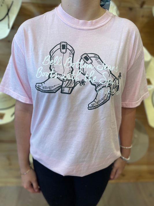 SkyLand Bell Bottoms T-Shirt