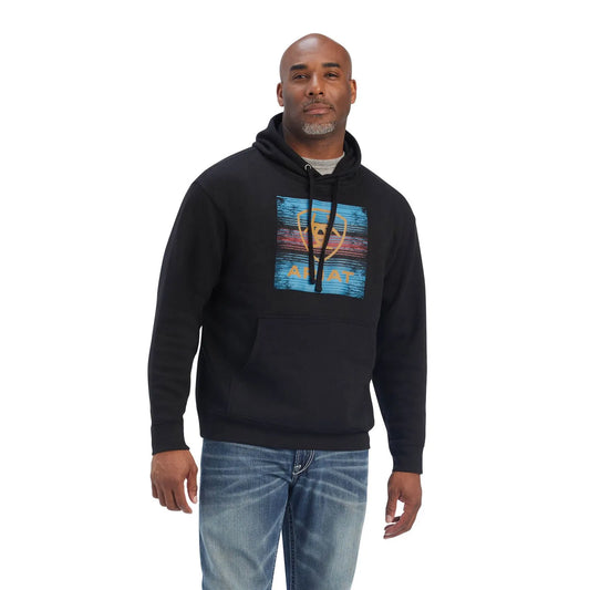 Ariat Men's Serape Block Sweatshirt Hoodie sm.-2x,#3464-3468