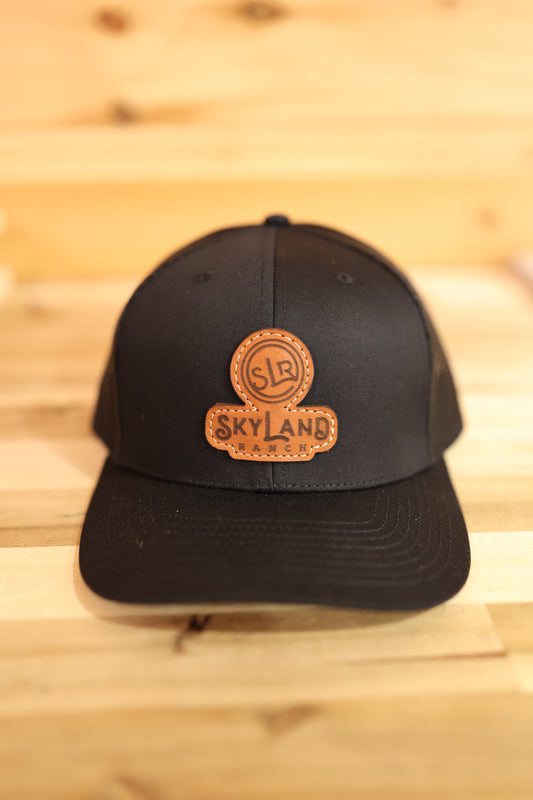 Skyland Ranch Leather Patch Snapback #5286