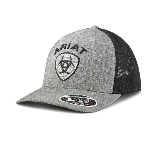 Ariat Aztec Grey Shield Logo Cap #6374