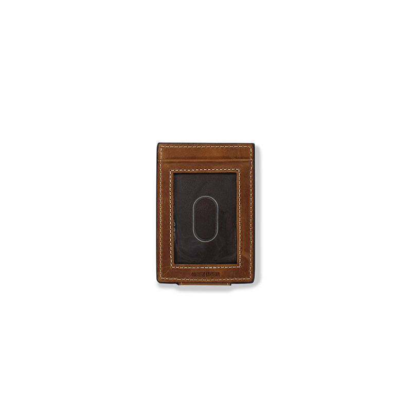 Ariat Tan Calf Hair Inlay Money Clip #5759