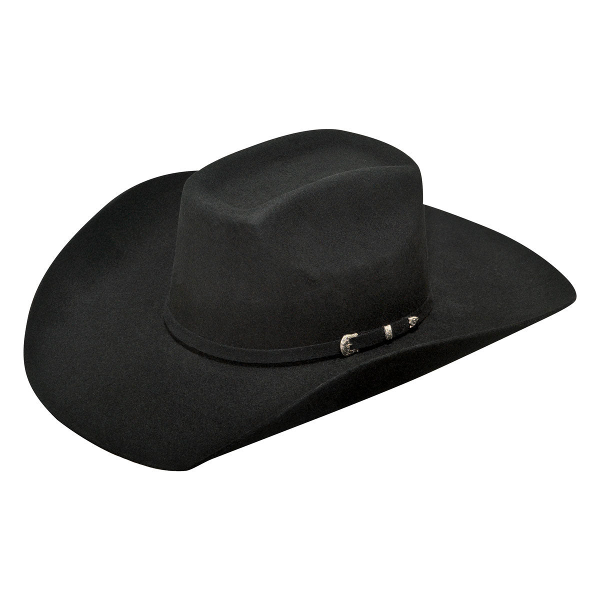 Ariat Black Wool Cowboy Hat starts with size 6-3/4" #1412