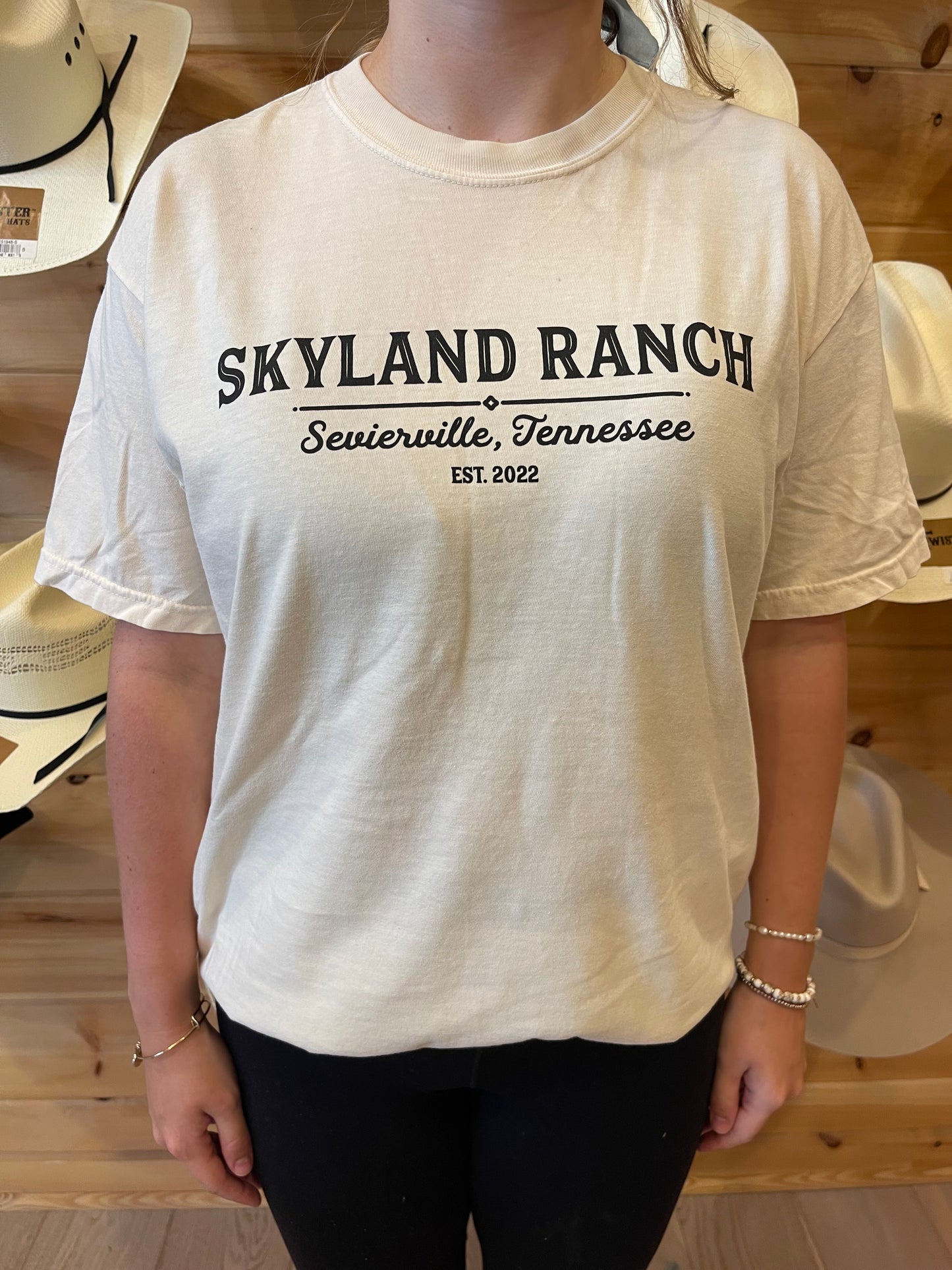 SkyLand EST.2022 T-Shirt Ivory