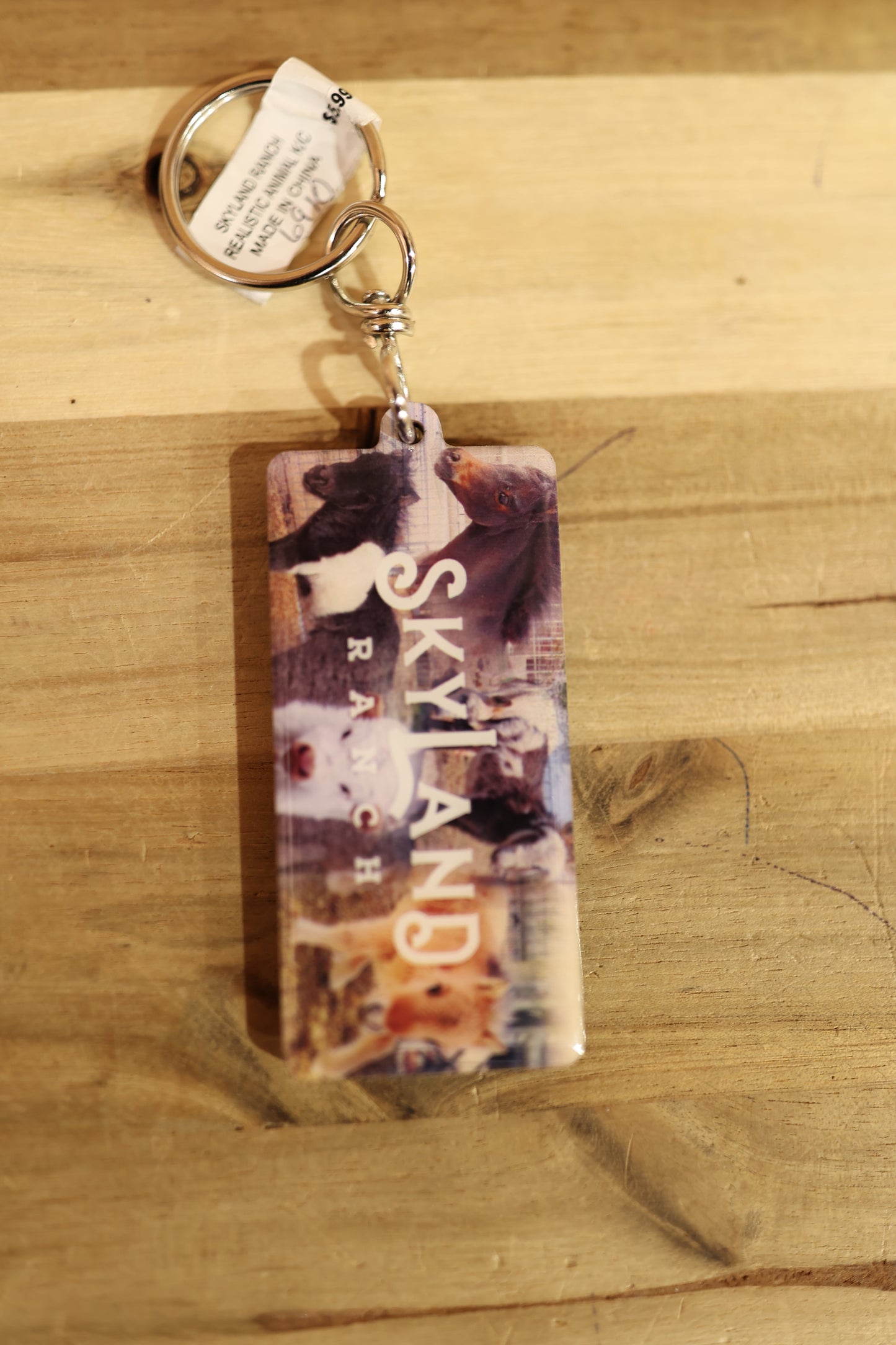 Skyland Ranch Realistic Animal Keychain #6910