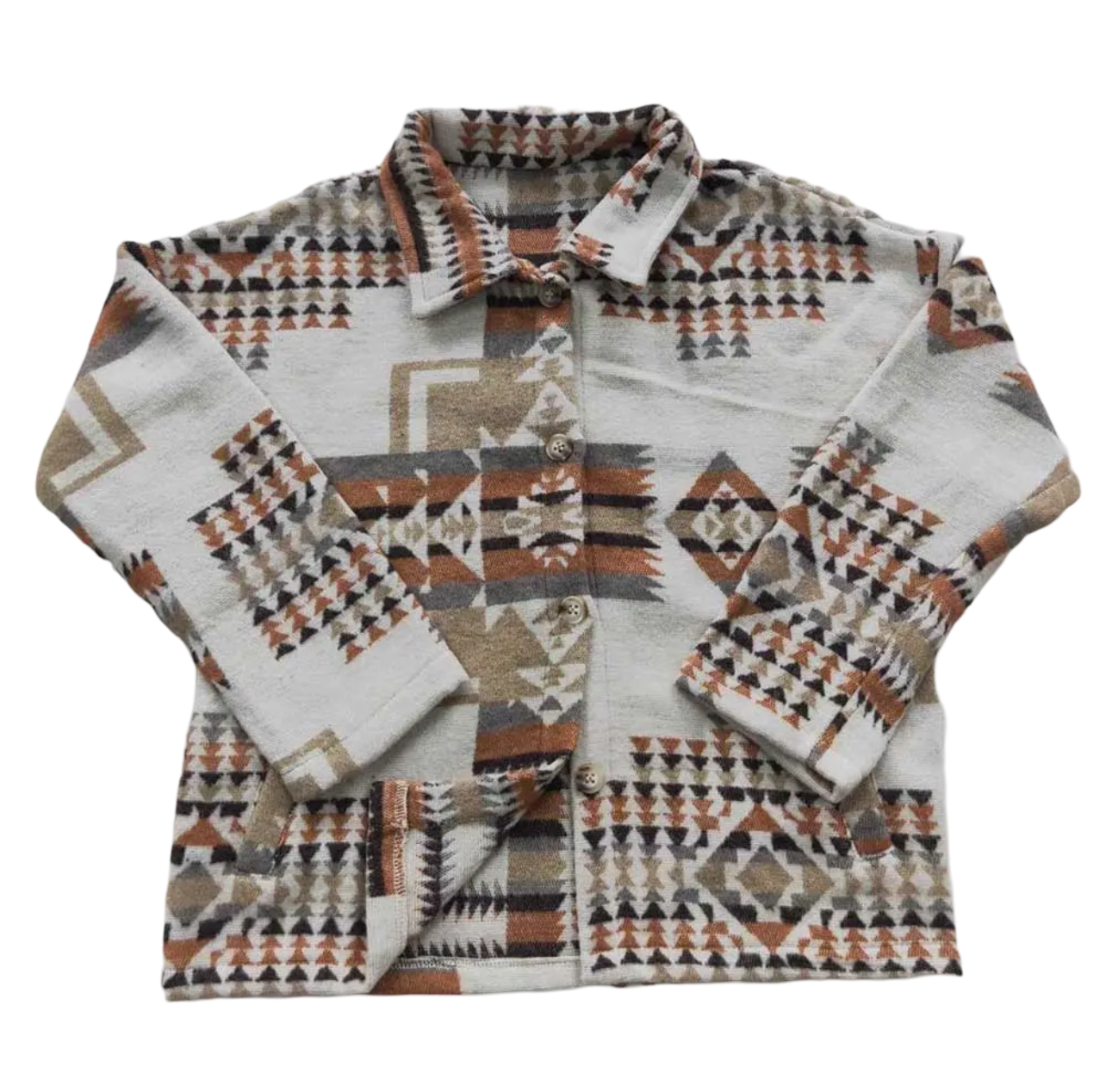 Kids Aztec Shacket