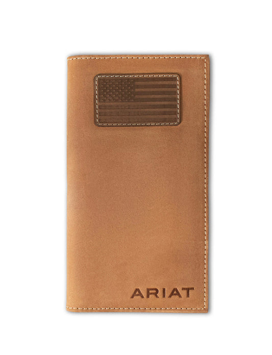 Ariat USA Flag Patch Rodeo Style Wallet #7087
