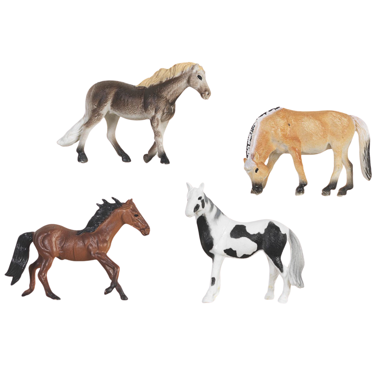 Bigtime Barnyard 4 Piece Horse Set #1691