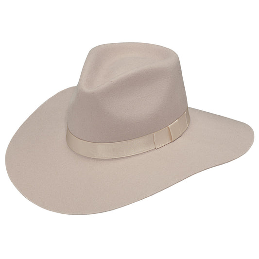 Lds Fashion Silverbelly Wool Pinch Front Hat sm#1771 md#1772 lg#1773