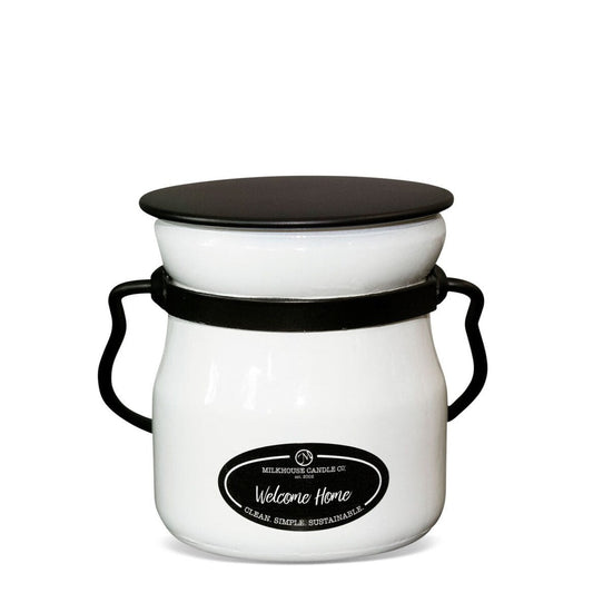 Welcome Home Cream Jar Candle #1133