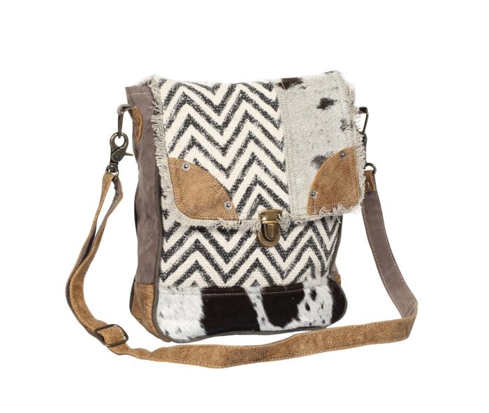 Myra Bag Rug & Patches Design Shoulder Bag #5967